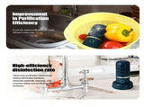 Mini Portable Dishwasher and Fruit Vegetable Cleaning Machine USB Rechargeable Compact Countertop V1192-AZ-W-34190