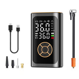 Wireless Tire Inflator with Digital Display Portable Air Compressor for Cars, Bikes, Balls & More V1107-CS-CZCQB