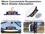 Flashlight Portable LED Camping Lantern Rechargeable 30W with Magnet , IPX4 Waterproof Tent V1192-AZ-W-17041