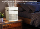 Rechargeable Air Purifier for Kitchen & Car, White Compact Air Cleaner V1263-JX-4784