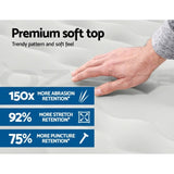 Bestway Air Mattress Queen Inflatable Bed 46cm Airbed Grey BW-BED-Q-46-69050