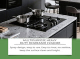 Multipurpose Heavy Duty Degreaser Spray, Kitchen Grease Cleaner Foam, All Purpose Oil Remover for V1369-AZ3-W-08067