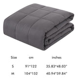 Heavy Blanket Against Sleep Disorders and Stress Blanket for Adults and Children Weighted Blanket V1294-YM0523-10317823