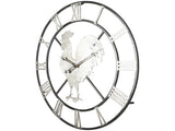 Country Rooster Wall Clock 60cm V637-56012CLK