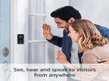 Wireless Video Doorbell Camera, HD WiFi Smart Home Security V1263-JX-5050