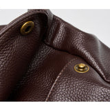 Large Capacity Women's Top-Grain Leather Tote Vintage Soft Leather Shoulder & Crossbody Bag for V1232-DRLDJB-002