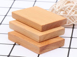 Ortofally 4pcs Rectangule Wooden Board Thicken Blank Unfinished Wood Cutout Smooth Cutting Plaque V1189-LWWAL-20260327-03306