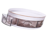 Spice Spinner Rack Corner Round Multi Functional 2 Tiered Storage Organizer Holder V1294-YM0901-3117230436711