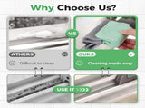 Magic Window Track Cleaner, 2026 Upgraded Handheld Window Track Brush Tools Set, Grooves V1258-DP02-F-849