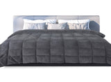 DreamZ Quilt Doona Comforter Blanket Grey King QU1005-K-GY_NZ