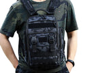 Fishing Tackle Backpack With Rod Holder Outdoor Shoulder Fishing Gear Bags - Deep Blue V1308-DSZKI-891-2