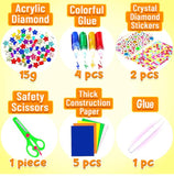 Mega Craft Kit with Pipe Cleaners Moving Eyes Balls, Multicolor V1237-ZY-506-0019