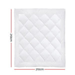 Giselle Bedding 400GSM Microfibre Bamboo Quilt Queen QUILT-BAM-400-Q