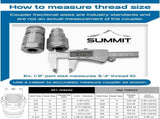 1/2" Skid Steer Bobcat Flat Face Hydraulic Quick Connect Couplers/Couplings Set w/Dust Caps V1258-DP02-WO-312