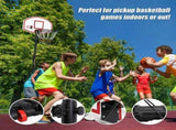 Basketball Ring Hoop Height Adjustable Portable Set V63-827271