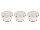 3Pcs Small Lamp Shades Hand Crafted Exquisite Soft Lightweight Dustproof High Luminousness Table V1294-YM0715-3119210304611