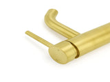 WELS Brushed Gold Kitchen Laundry Round Basin Mixer Vanity Sink Faucet Tapware V1233-KRD103G