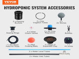 DWC Hydroponics Grow System Deep Water Culture with Top Drip 2 Buckets V952-SSSPXT2T8INK25VV5V3