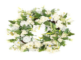 Gardenia Wreath American Holiday Home Decoration Door Hanging V1294-YM0626-230203QY02
