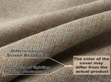 18" x 18" Decorative Throw Pillow with Inserts, Set of 2 Farmhouse Neutral Couch Throw Pillows with V1258-DP02-C-3205