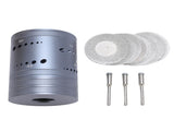 Tungsten Electrode Sharpener Head with Cut Off Slots Steel Electrode Grinding Tool for TIG Welding V1294-YM0901-3111240312411