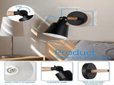 Battery Operated Wall Sconce Set of 2, Wireless LED Light with Remote, Dimmable V1263-JX-5784
