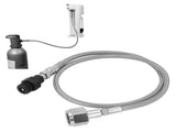 CGA320 1M Low Pressure Soda Hose with Black CO2 Cylinder Refill Adapter TR21-4 Soda Accessories V1294-YM0901-3113210018911