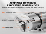 Dividing Head, K11-100mm 3-Jaw Chuck, CNC Router Milling Machine Rotational Axis 4th Axis A Axis V952-SKFDT3ZKP65M9AYZOV9