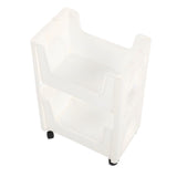 Storage Cart Large Capacity Thickened Mobile Storage Rack with Lockable Casters for Books Toys V1294-YM0901-3117230188511