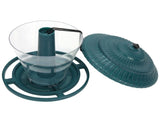 Bird Feeder Waterproof Transparent Hanging Feeding Device for Outdoor Garden Balcony V1294-YM0901-3111200245711