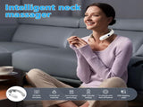 Wireless Neck Massager with Heat & 10 Modes Electric Pulse Pain Relief for Australian Office V1107-WIRELESS NECK MASSAGER WITH HEAT