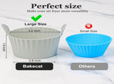 Baking tray for the Airfryer - egg mold for the Airfryer - large muffin mold for the Airfryer V1259-DP01-BO-169