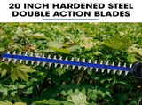 POWERBLADE 20V Cordless Pole Saw & Hedge Trimmer Combo, 8" Chainsaw Pruner & 20" Hedger, Telescopic V219-GTCCLSPBPS2PT2