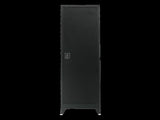 Single-Door Metal Tall Cabinet Shelf Storage for Home Office Gym V63-844461