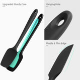 600F Heat Resistant Silicone Spatulas Flexible Food-Grade Silicon Baking Scraper, Kitchen Cooking V1258-DP02-C-361