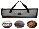 1Set Practical Barbecue Skewers for Home Use Flat Metal Skewers Assorted V1369-AZ3-W-18221