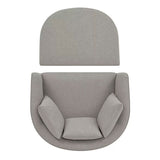 Accent Chair with Storage Ottoman V178-67292