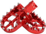 Red Motorcycle Foot Rests for Dirt Bike V1263-JX-4977