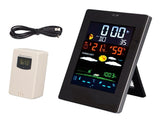 Weather Station Humidity Temperature Monitoring USB Powered Forecast Clock Function Home V1294-YM0523-3113220013611