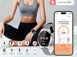Smart Watch for Women Waterproof Smartwatch 100 Sports Fitness Tracker-Silver V1263-JX-7656-1