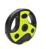 NEW 20KG Aerobic Barbell Set Black & Green Tri Grip Plate V1409-SKU-3226541