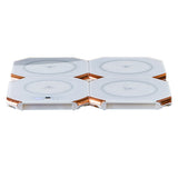 Food Warmer Plate Temperature Adjustment Folding Electric Food Warming Tray for Home Camping V1294-YM0901-3113230347411