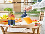 Portable Blender - Mini Blender - 12 Blades - Portable - On-the-Go Blender - Mini Juicer - Smoothie V1188-MS-313-0729