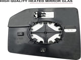 Ford F150 Right Heated Blind Spot Mirror - Convex Glass with Rear Holder FL3Z17K707A Passenger V1189-LC-AMZ-00203