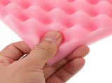 Flower Sponge Mats Pink Non-Stick Flexible Reusable Baking Tool 6Pcs V1366-AZ2-W-21159