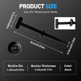 Nylon Universal Cable Tie Buckle,Zipper Clips Cable Tie Buckle Zip Tie,Self-Locking Nylon Zip Ties V1258-DP02-F-750