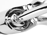 Waterfall Bathroom Faucet Single Handle Hot Cold Bathroom Sink Faucet Vanity Faucet Snake Head Shape V1294-YM0901-3112240011613
