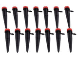 200PCS 360 Degree 8Hole Adjustable Irrigation Dripper Water Flow Drip Irrigation System for 4/7 V1294-YM0901-3111210176911