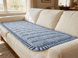 Washable Couch Cover for Dogs Non Fuzzy Pet Couch Covers for 3 Cushion Sofa Pet Friendly Sofa Cover V1366-AZ2-W-16630