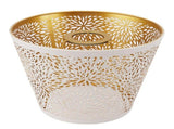 Lamp Shade E27 E26 White Carved Flower Pattern Iron Modern Design Easy Installation Bulb Shade for V1294-YM0706-3119230133111